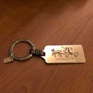 Coach keychain.